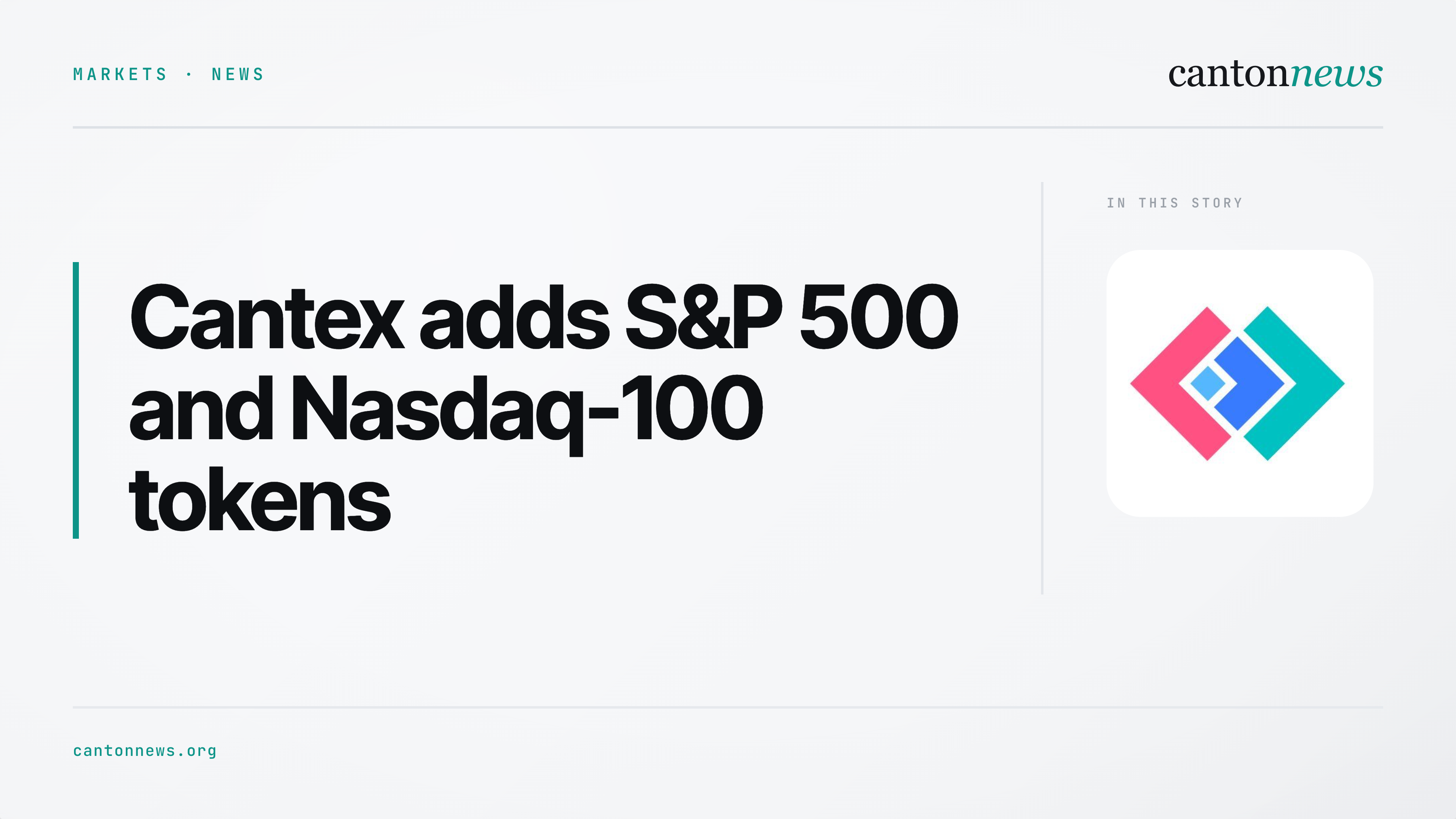 Cantex adds Edel's S&P 500 and Nasdaq-100 tokens
