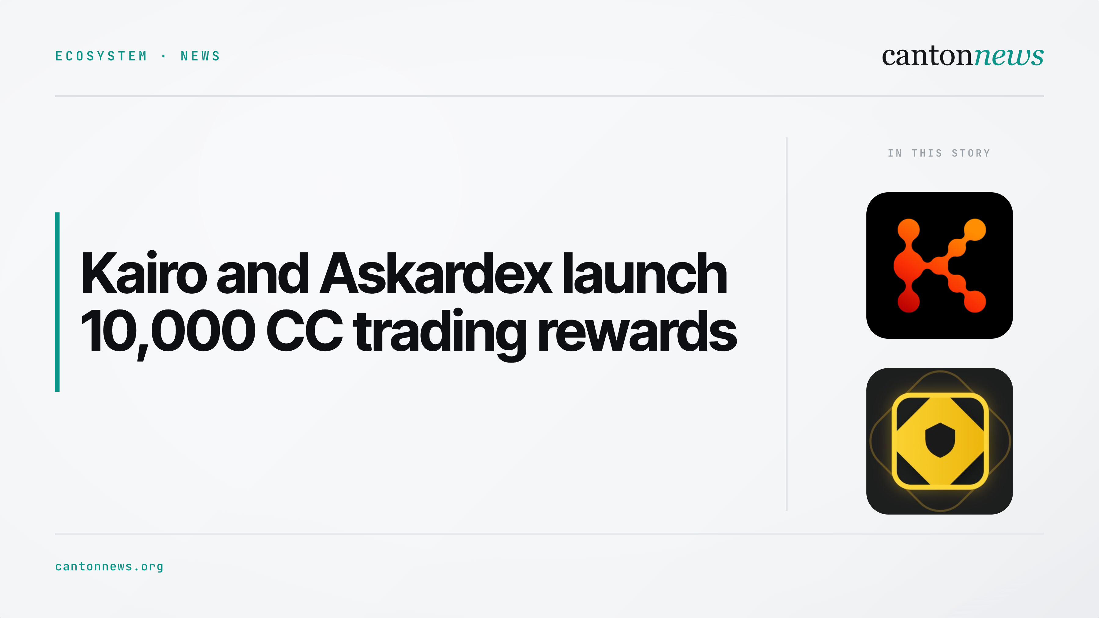 Kairo and Askardex launch a 10,000 CC trading campaign