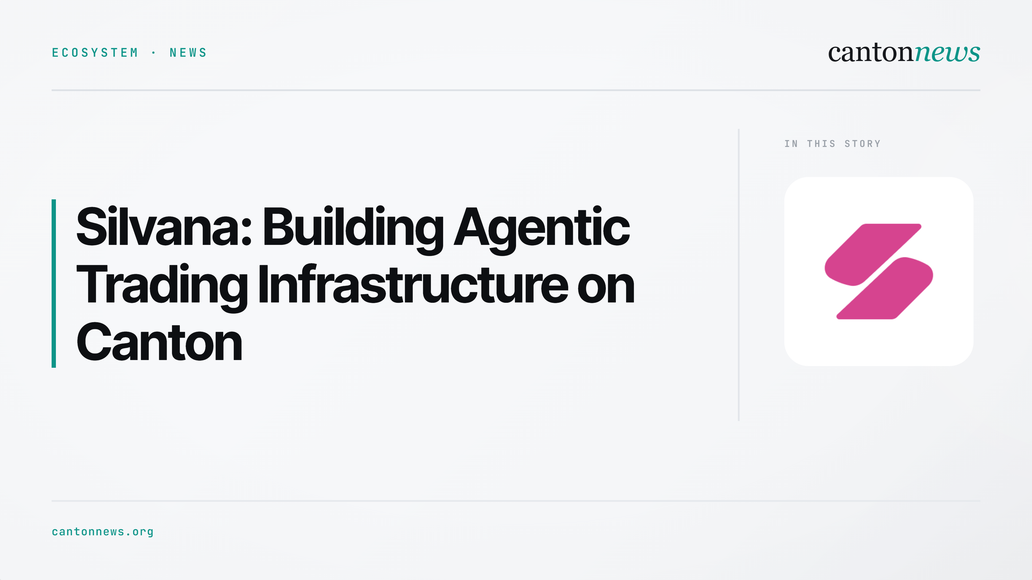 Agentic Trading Infrastructure on Canton Network