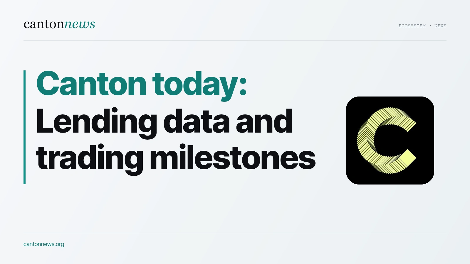 Canton today: Alpend’s yield listing, Kora’s $150 million milestone and six more updates